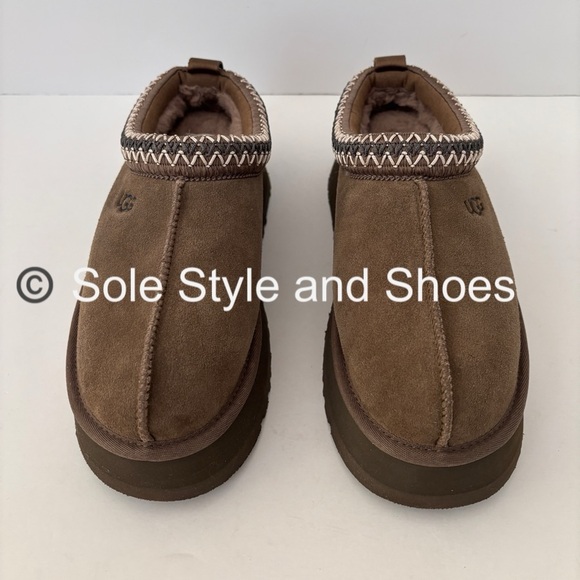 Women’s UGG Tazz Slippers Hickory 9 RETAIL $145 - Picture 3 of 9